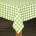 August Grove® Andreas Gingham 100% Cotton Square/Oval Tablecloth Cotton in Green | 52 D in | Wayfair AGGR8819 41387633