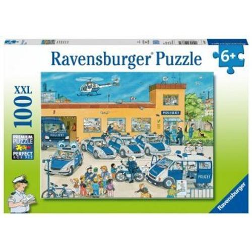 Ravensburger Kinderpuzzle - 10867 Polizeirevier - Puzzle Für Kinder Ab 6 Jahren, Mit 100 Teilen Im Xxl-Format