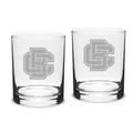 Bethune-Cookman Wildcats 14oz. 2-Piece Classic Double Old-Fashioned Glass Set