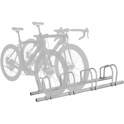 Fahrradstaender Standparker Bodenstaender Aufstellstaender mit 4 Fahrrad Stellplaetze,