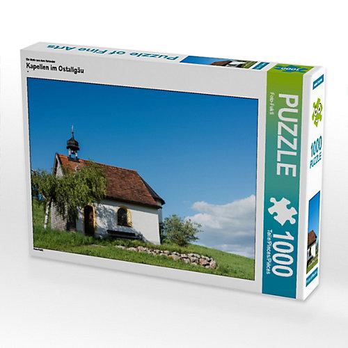 Puzzle CALVENDO Puzzle Kapellen im Ostallgäu - 1000 Teile Foto-Puzzle glückliche Stunden Kinder