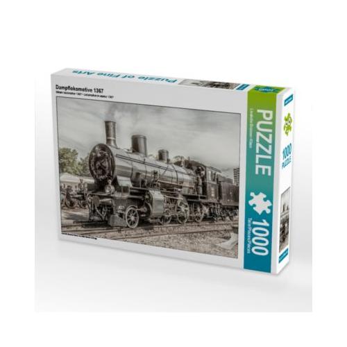 Puzzle CALVENDO Puzzle Dampflokomotive 1367 - 1000 Teile Foto-Puzzle glückliche Stunden Kinder