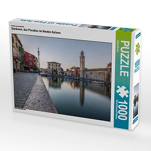 Puzzle CALVENDO Puzzle Gardasee, das Paradies im Norden Italiens - 1000 Teile Foto-Puzzle glückliche Stunden Kinder
