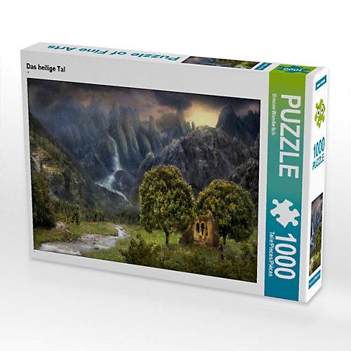 Puzzle CALVENDO Puzzle Das heilige Tal - 1000 Teile Foto-Puzzle glückliche Stunden Kinder