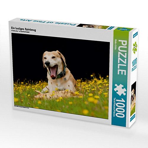 Puzzle CALVENDO Puzzle Ein lustiges Spielzeug - 1000 Teile Foto-Puzzle glückliche Stunden Kinder
