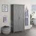 Key West Bathroom Storage Cabinet with Doors by Bush Furniture