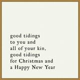 Good Tidings by Amanti Art Portfolio Framed Canvas Wall Art