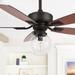 GetLedel 52-inch Industrial 5-Blade Reversible Ceiling Fan with Light and Remote Control