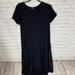 Lularoe Dresses | Lularoe Black Carly Dress W/ Pocket Sz: Xs | Color: Black | Size: Xs