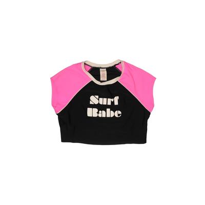 Op Rash Guard: Black Print Swimw...