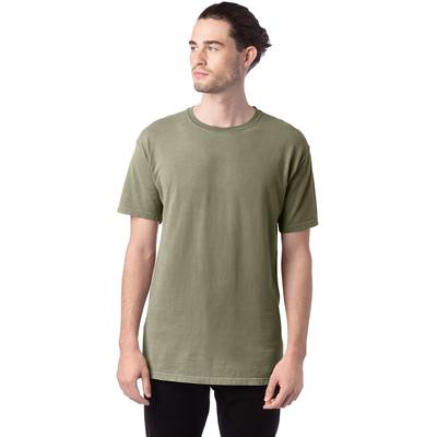 ComfortWash by Hanes GDH100 Men's Garment-Dyed T-Shirt in Faded Fatigue size 2XL | Cotton