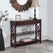 Andover Mills™ Huggard 39.5" Console Table Wood in Brown | 31.5 H x 39.5 W x 12 D in | Wayfair 13A2B5A528AC41AD9EE555A62D9C6314