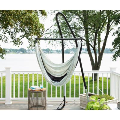 Portable Garden Nylon Hammock Comfort Travel Camping Outdoor Hanging Bed Swing 