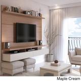 Manhattan Comfort City 2.2 Floating Wall Living Room Entertainment Furniture