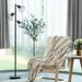 CO-Z 65" 3-Light Black Industrial Floor Lamp Adjustable Cage Shades