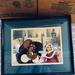 Disney Art | Disney Classic Artwork “Belle Tames The Beast” #05931/30,000 Framed Lithograph | Color: Blue/Cream | Size: See Description