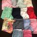 J. Crew Shorts | Lot Of 14 Pair Of Jcrew Shorts | Color: Blue/Green/Pink/Red/White | Size: 2/4