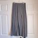 American Eagle Outfitters Skirts | American Eagle Maxi Skirt With A Side Slit | Color: Gray/White | Size: M