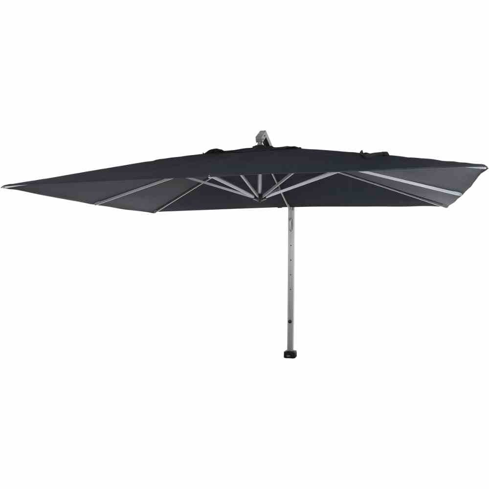 SIENA GARDEN Stratos Stratos Ampelschirm silber/schwarz meliert 300x400cm Image