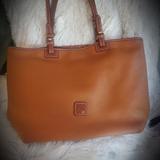 Dooney & Bourke Bags | Dooney & Bourke Tan Leather Shoulder Bag | Color: Tan | Size: Os