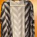 Lularoe Sweaters | Lularoe Sarah Xl Euc Black/Gray Long Cardigan | Color: Black/Gray | Size: Xl