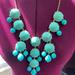 J. Crew Jewelry | J. Crew Statement Bubble Necklace Circa 2009-2010 | Color: Blue/Green | Size: Os