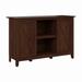 Bush Furniture Key West Accent Cabinet with Doors in Bing Cherry - KWS146BC-03