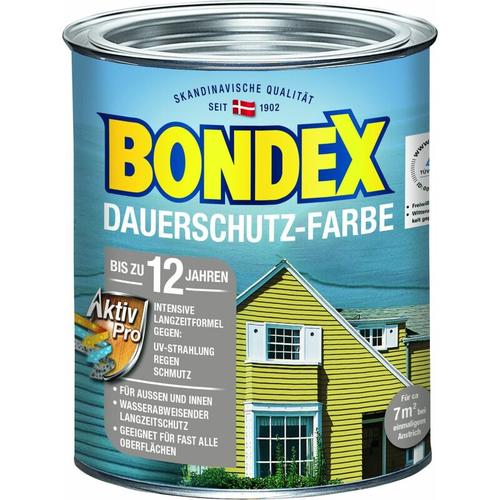 Bondex – Dauerschutz-Holzfarbe 750 ml, kakao / schokoladenbraun Holzschutzfarbe