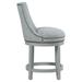 Fairfield Chair Vesper Swivel Stool Metal in Brown | 40 H x 24 W x 26 D in | Wayfair 2002-C7_3155 Linen_Walnut