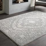 Gray 94 x 0.472 in Area Rug - Lark Manor™ Korando Oriental Area Rug Polypropylene | 94 W x 0.472 D in | Wayfair 3FCD982EC30D47CA998347F9995E979C