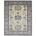 One of a Kind Hand-Knotted Persian 8' x 10' Oriental Wool Cream Rug - 8' x 10'