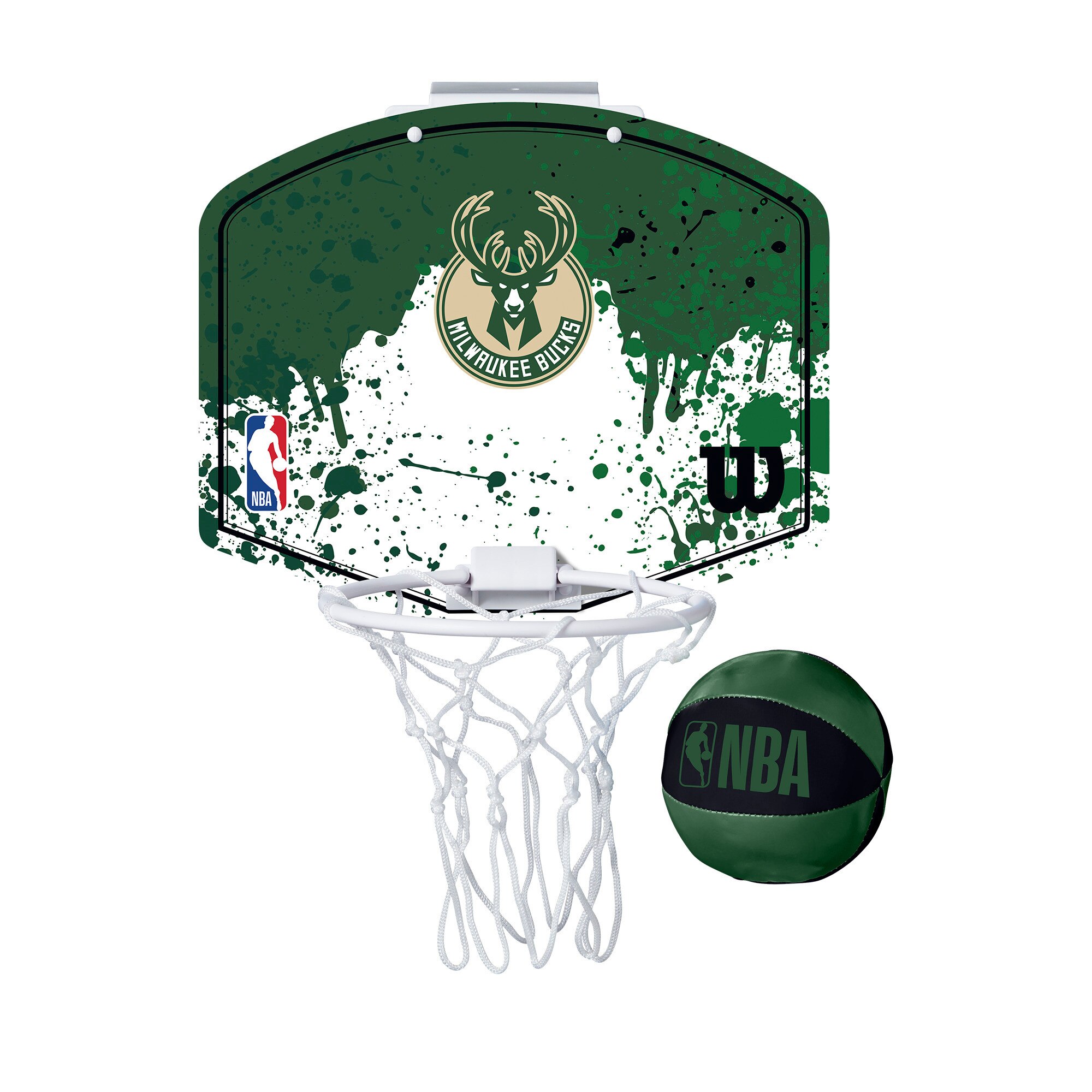 Milwaukee Bucks NBA Team Mini Hoop Image