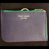 Kate Spade Bags | Kate Spade | Kate Spade Slim Card Holder | Color: Blue/Green | Size: Os