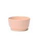 Rose Gloss Ceramic Dog Bowl, 4 Cup, Medium, Pink