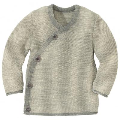 disana - Kid's Melange-Jacke - Merinojacke Gr 74/80 grau Image