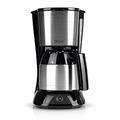 BEEM FRESH-AROMA-PURE Filterkaffeemaschine - Thermo | Edelstahl | 1 l Thermokanne | Permanent-Filter | Warmhaltefunktion | 900 W | Für bis zu 8 Tassen