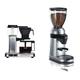 Moccamaster Filter Kaffeemaschine KBG Select, 1.25 Liter, 1520 W, Polished Silver & Graef Kaffeemühle CM 800