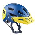 Black Crevice MTB Fahrradhelm, Navy/Yellow, M/L (58-61cm)…