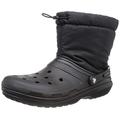 Crocs Classic Lined Neo Puff Boot 206630-060, Womens Boots, Black, 37/38 EU