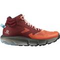 SALOMON Damen Multifunktionsstiefel PREDICT HIKE MID GTX, Größe 38 in Mecca Orange/Madder Brown/Crystal B