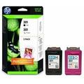 HP Envy 5532 e-All-In-One Printer - 301 Black & Colour 2-Pack - Original Cartridges