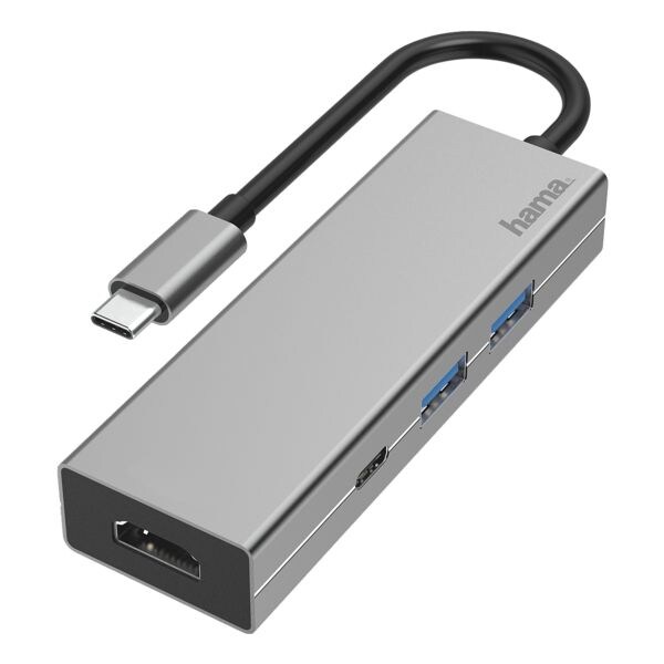 Hama USB-C-Hub, 4 Ports inkl. HDMI Image