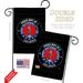 Breeze Decor 2-Sided 19 x 13 In. Army Proud Wife Soldier Garden Flag Set in Black/Red | 18.5 H x 13 W in | Wayfair BD-MI-GS-108609-IP-BO-D-US20-BD