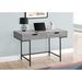 Latitude Run® Computer Desk, Home Office, Laptop, Storage Drawers, 48"L, Work, Metal Wood/Metal in Black/Brown | 30 H x 47.25 W x 23.75 D in | Wayfair