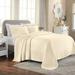 Latitude Run® Josann Solitaire Matelasse Bedspread Set Cotton in White | King Bedspread + 2 Standard Shams | Wayfair CHMB1374 39731637