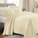 Lark Manor™ Adarsh 100% Cotton All Season Bedspread Set Cotton in White | King Coverlet + 2 Standard Shams | Wayfair CHMB1373 39731601