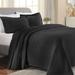 Lark Manor™ Adarsh 100% Cotton All Season Bedspread Set Cotton in Black | Twin Coverlet + 1 Standard Sham | Wayfair CHMB1373 39731616