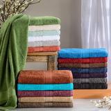 Ebern Designs Hannu Eco-Friendly Sustainable Cotton Bath Sheet 100% Cotton in Gray/Green | Wayfair CHMB1416 39732018
