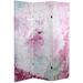 Fleur De Lis Living Gordillo 64.57" W x 60" H 5- Panel Folding Room Divider Canvas in Gray | 60 H x 64.57 W x 1 D in | Wayfair