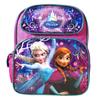 Disney Accessories | Disney Frozen Backpack 12" Medium Back Pack | Color: Purple | Size: 12"